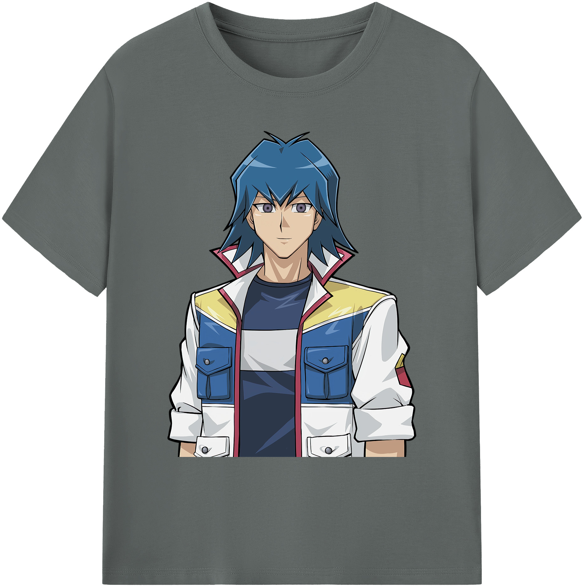 （画像用） 遊☆戯☆王 Yu-Gi-Oh! 綿100％ メンズ半袖Tシャツ｜肌触りやわらか＆通気性